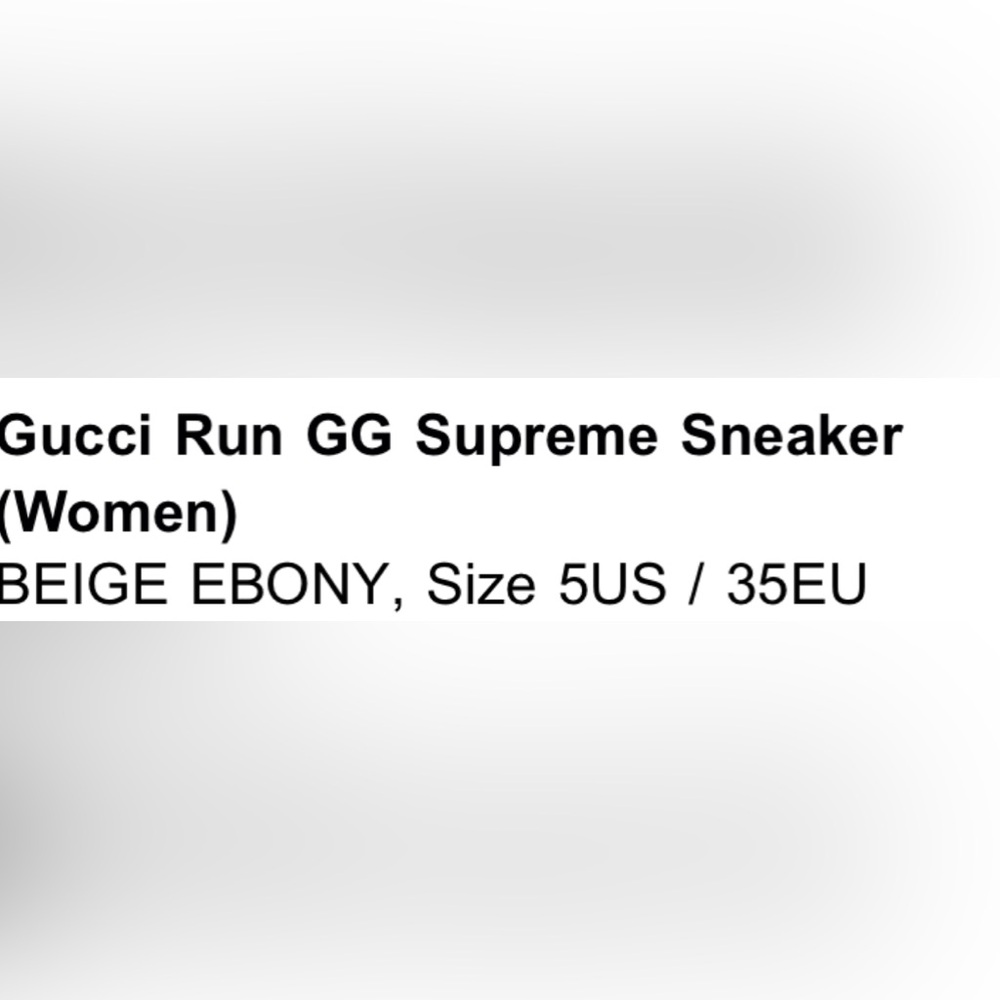 🆕🆕🆕New Gucci Tan Monogram Sneakers with Pink Accents - Picture 7 of 8